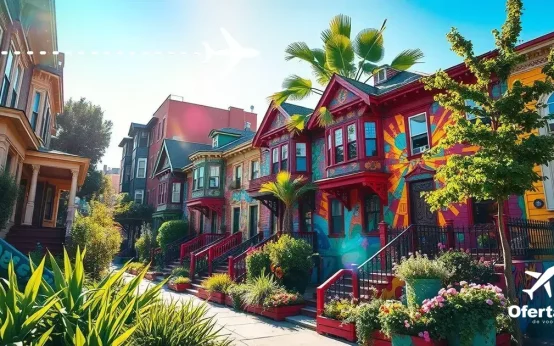 Explore a beleza das cidades vibrantes e suas pinturas deslumbrantes