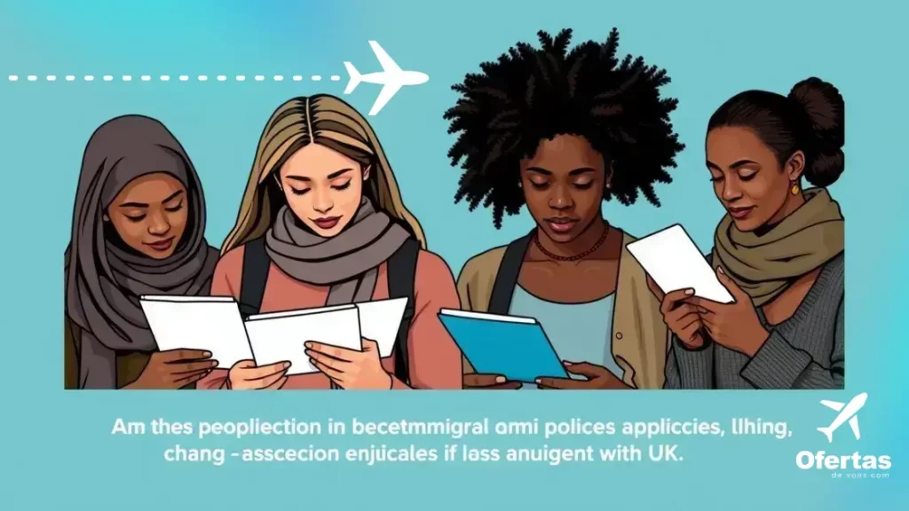 Reino Unido propõe novas regras de imigração para requerentes de visto
