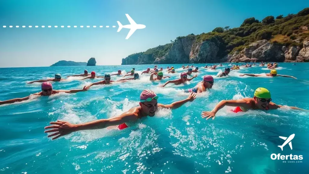 O fenômeno das férias ativas: Desbravando o UltraSwim 33.3 na Croácia