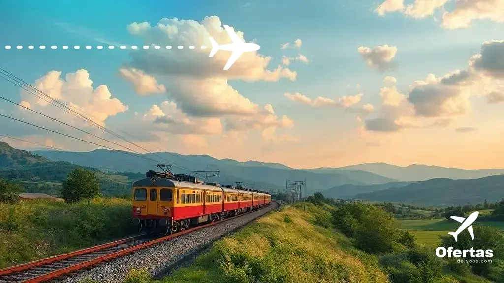 A paixão por viagens de trem: um eco sustentável