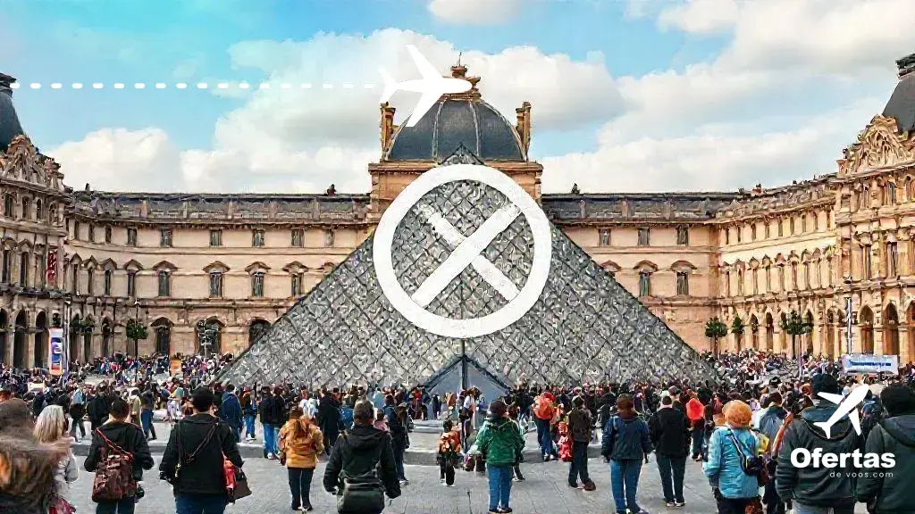 Louvre anuncia aumento de preços de ingressos para turistas não europeus