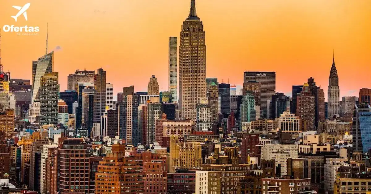 Como encontrar os melhores voos de volta de Rio para Nova York